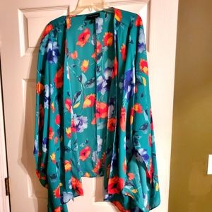 Lane Bryant Floral Kimono